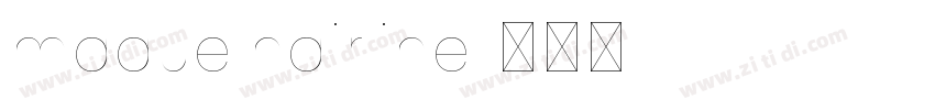 maque hairline字体转换